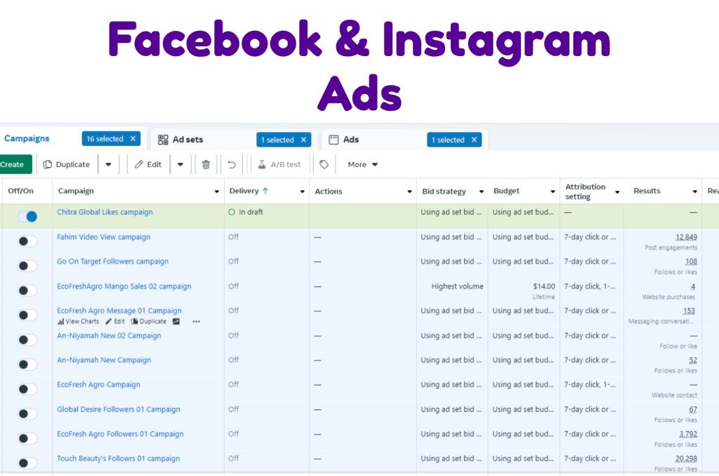 facebook ads